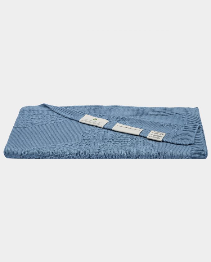 bamboo blanket - blue