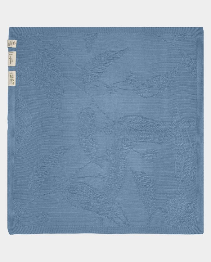 bamboo blanket - blue