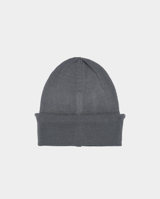 bamboo beanie - anthracite