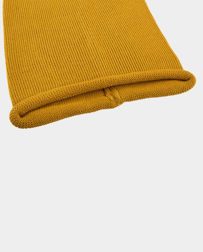 Bamboo beanie - Ochre