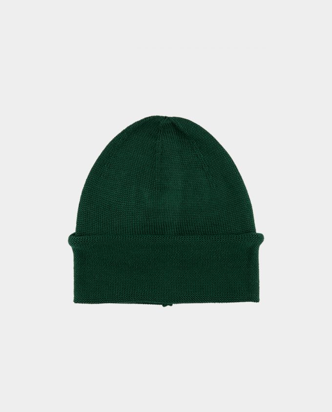 Bamboo beanie - green