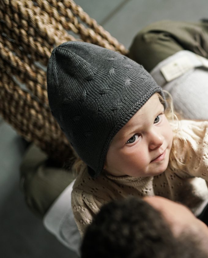 Bamboo hat - Anthracite