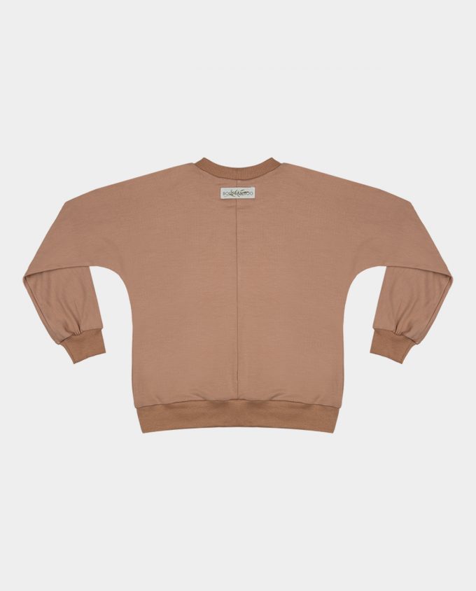 Bamboo sweatshirt - caramel