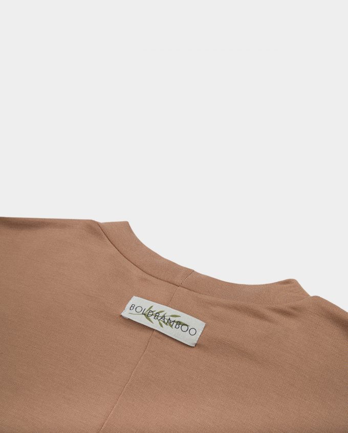 bamboo sweatshirt - caramel