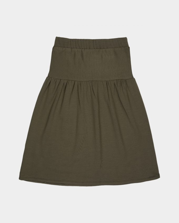 Bamboo Skirt - Khaki