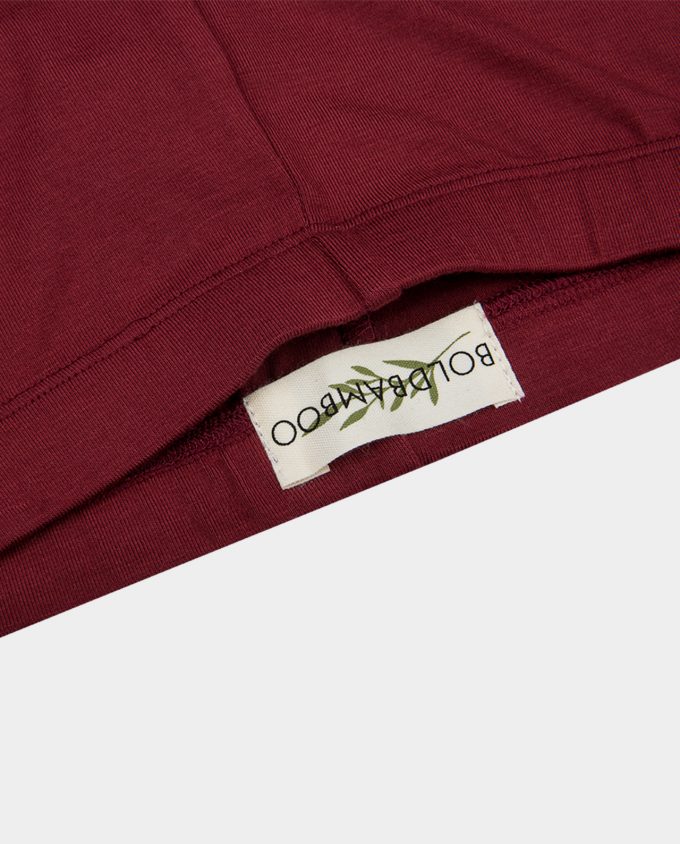 Bamboo bikershorts - Burgundy