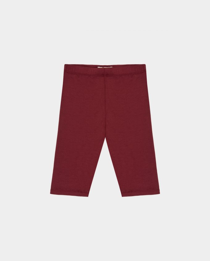 Bamboo bikershorts - Burgundy