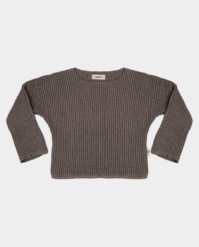 Linen Sweater - Grey