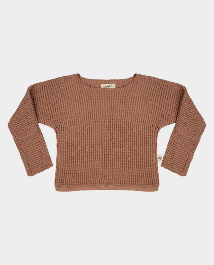 Linen Sweater - Apricot