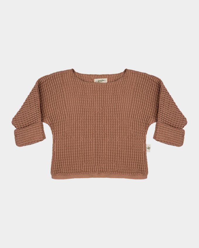 Linen Sweater - Apricot