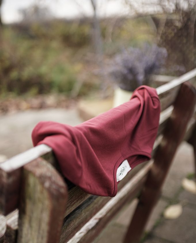 Bamboo Longsleeve - burgundy