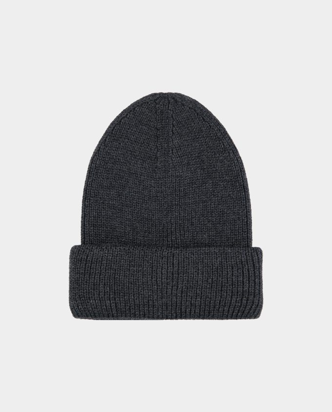 Merino beanie - Anthracite