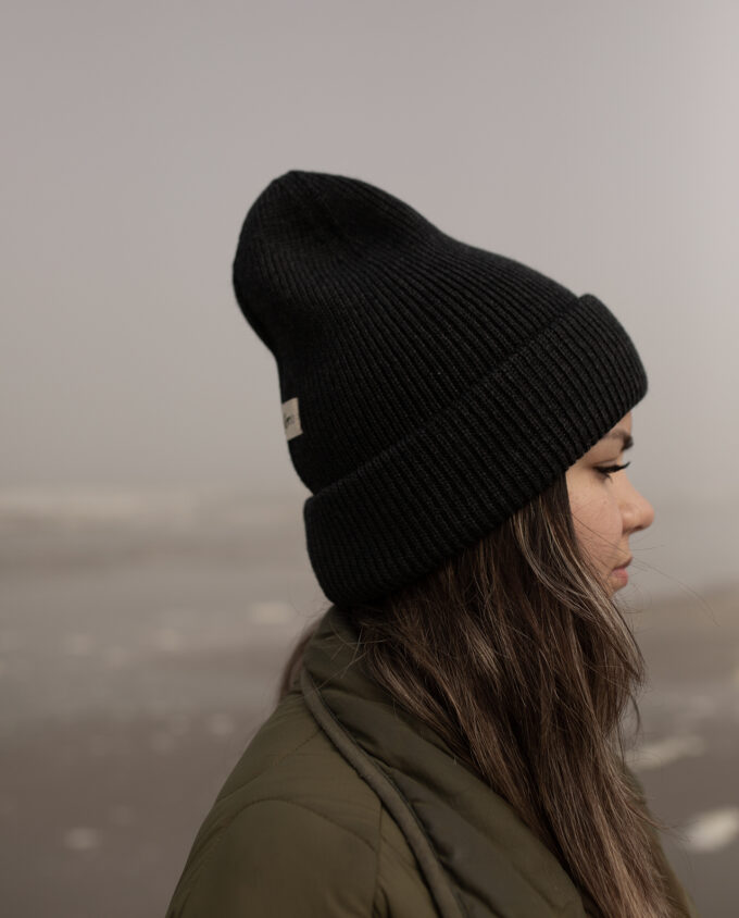 Merino beanie - Anthracite