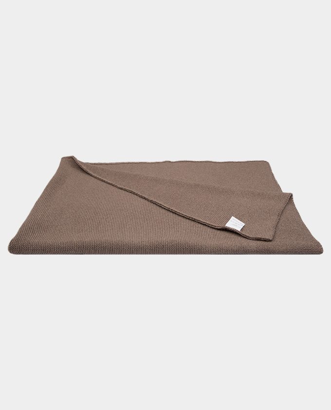 Merino Blanket - Hazelnut